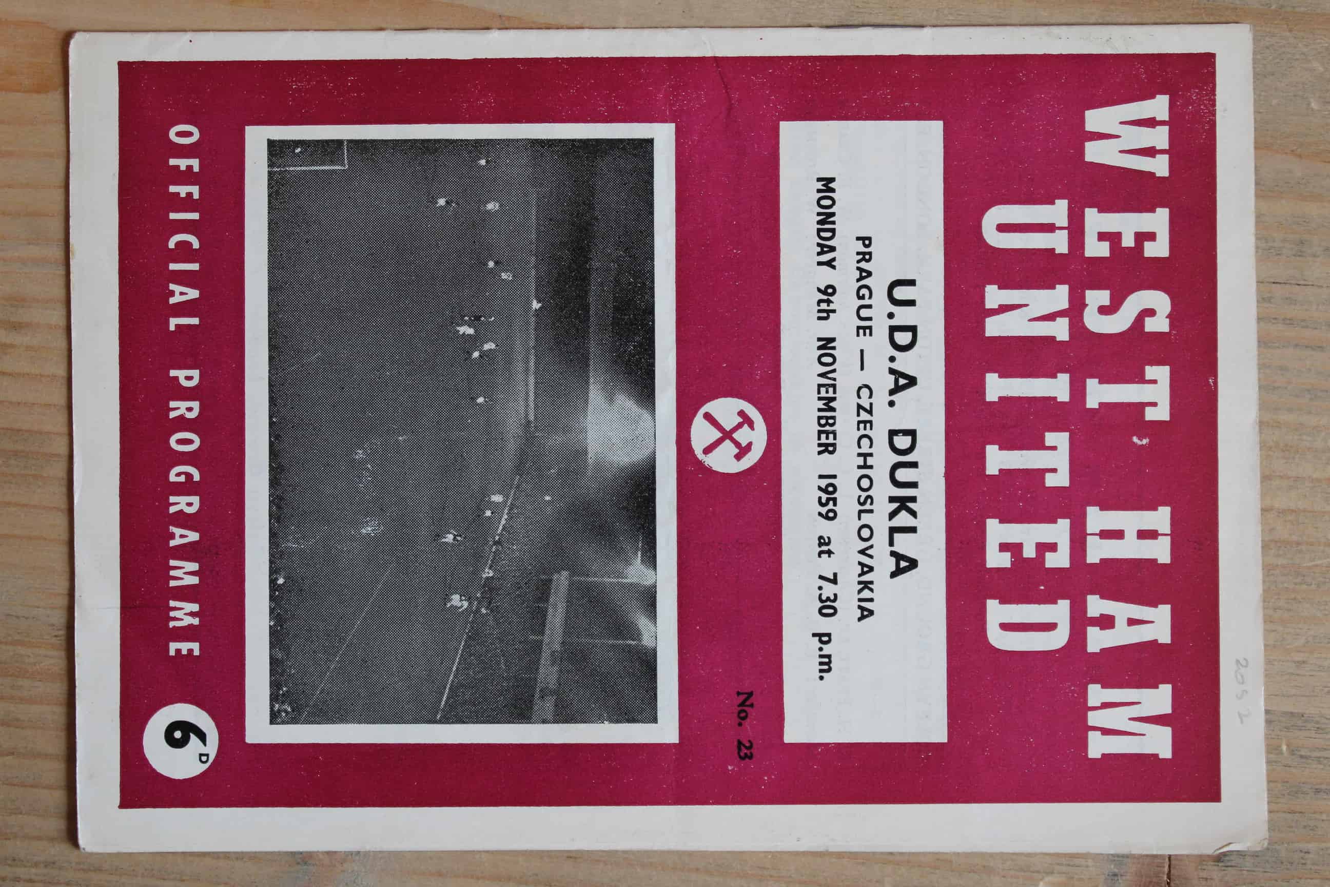 West Ham United FC v U.D.A Dukla Prague
